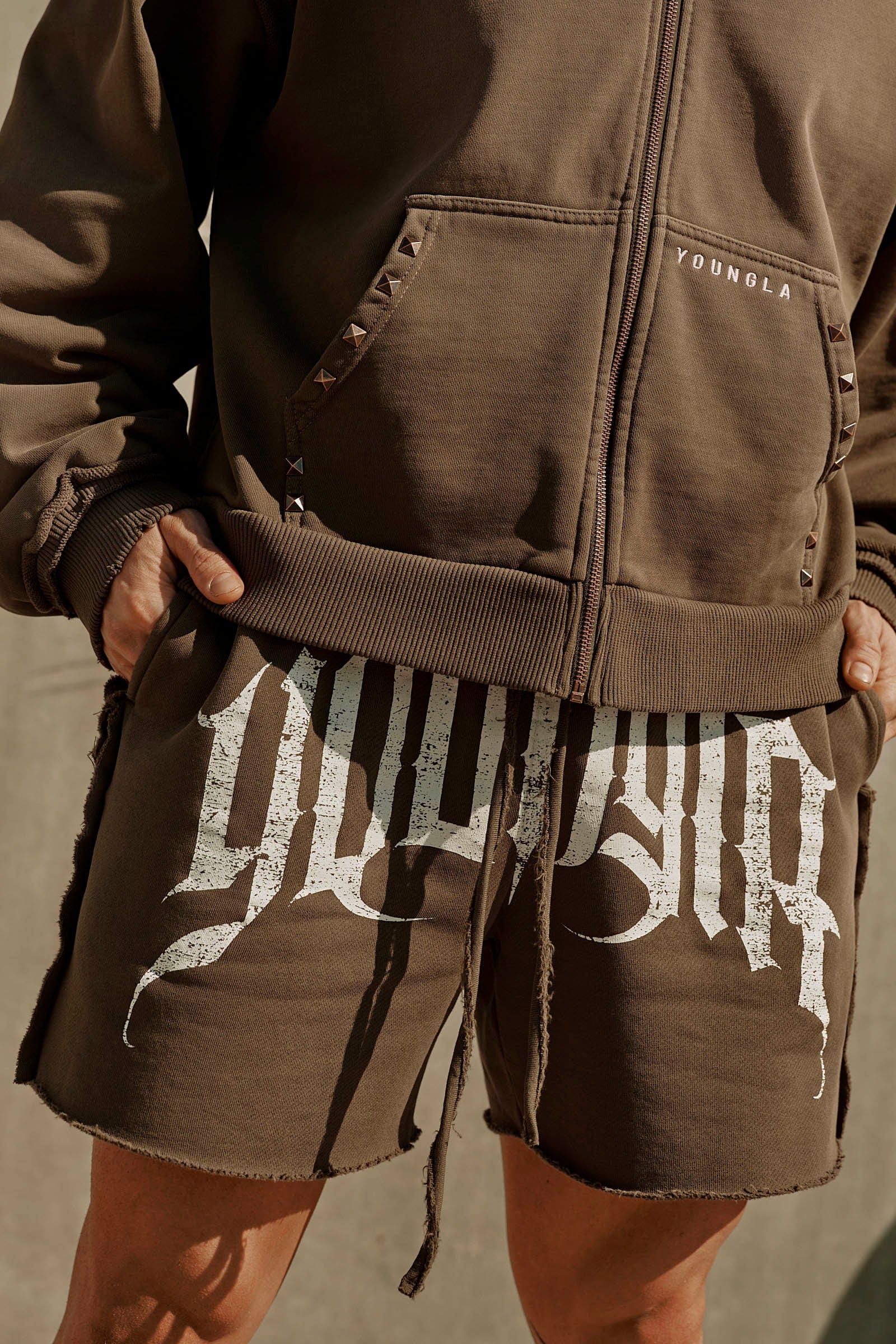 1009 - Deconstructed Terry Shorts